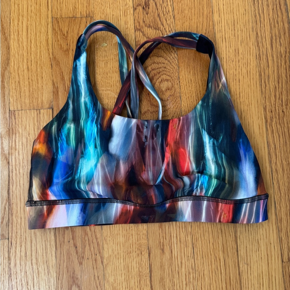 Lululemon sports bra multicolor